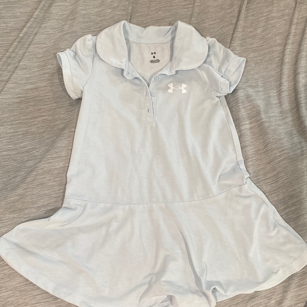 Under Armour light blue tennis dress size 4